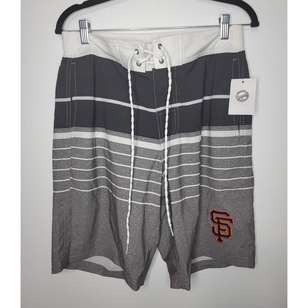 San Francisco Giants MLB Surf Board Shorts GIII Sports Men's Small Swim Trunks